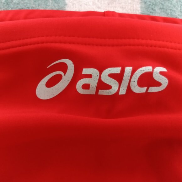(*) VINTAGE ASICS SWIM BRIEF, BRIGHT RED, ASIAN SIZE "XO" (34"-36") - Pre-Owned - Picture 4 of 8